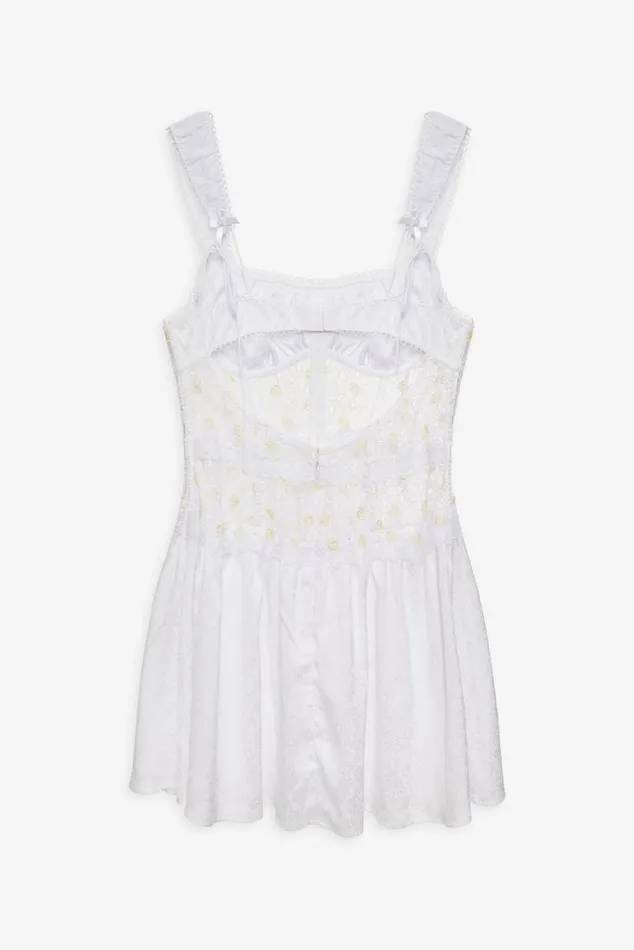 For Love and Lemons Lingerie Christy Slip Dress White 8211 Women For Love and Lemons Lingerie Christy Slip Dress White 8211 Women