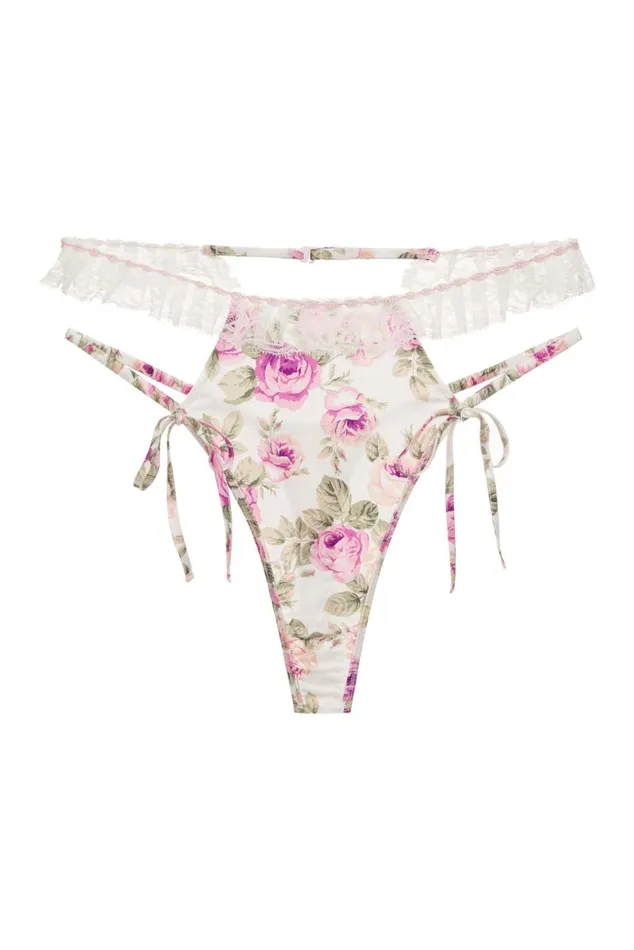 For Love and Lemons Lingerie Mary Rose HighWaist Panty Pink 8211 Women For Love and Lemons Lingerie Mary Rose HighWaist Panty Pink 8211 Women