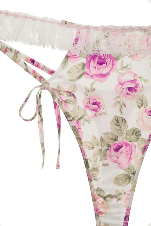 For Love and Lemons Lingerie Mary Rose HighWaist Panty Pink 8211 Women For Love and Lemons Lingerie Mary Rose HighWaist Panty Pink 8211 Women