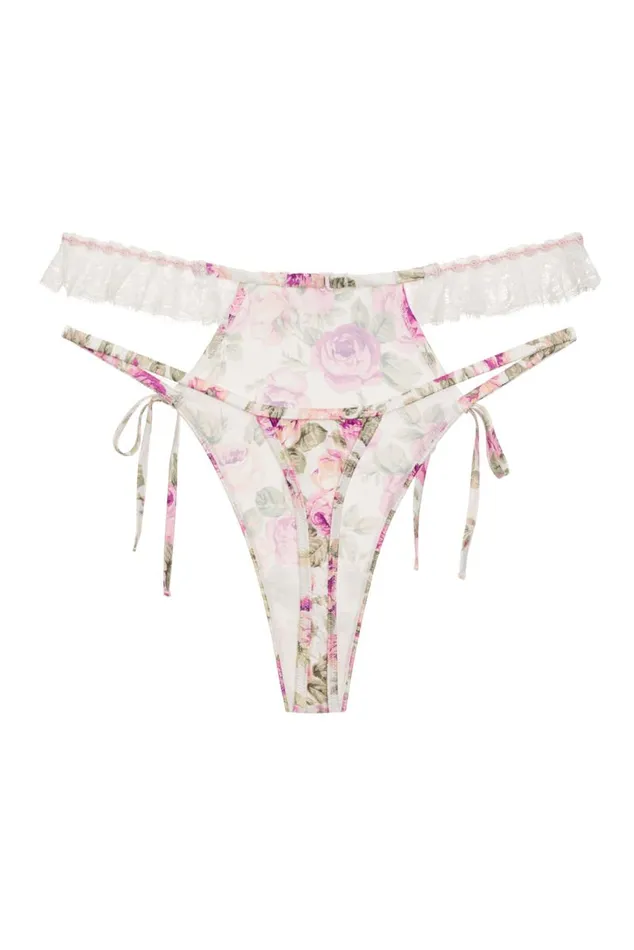 For Love and Lemons Lingerie Mary Rose HighWaist Panty Pink 8211 Women For Love and Lemons Lingerie Mary Rose HighWaist Panty Pink 8211 Women