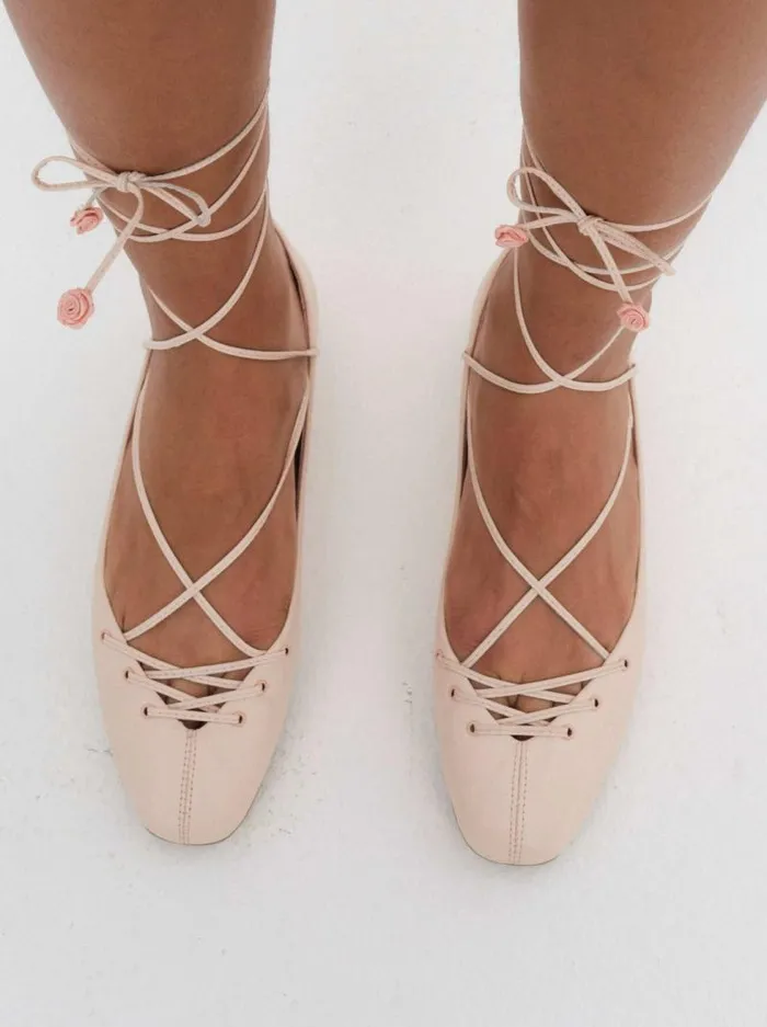 For Love and Lemons Shoes Beate Ballet Flats Pink 8211 Women For Love and Lemons Shoes Beate Ballet Flats Pink 8211 Women