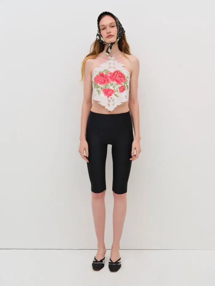 For Love and Lemons Tops Rose Halter Top Red 8211 Women For Love and Lemons Tops Rose Halter Top Red 8211 Women