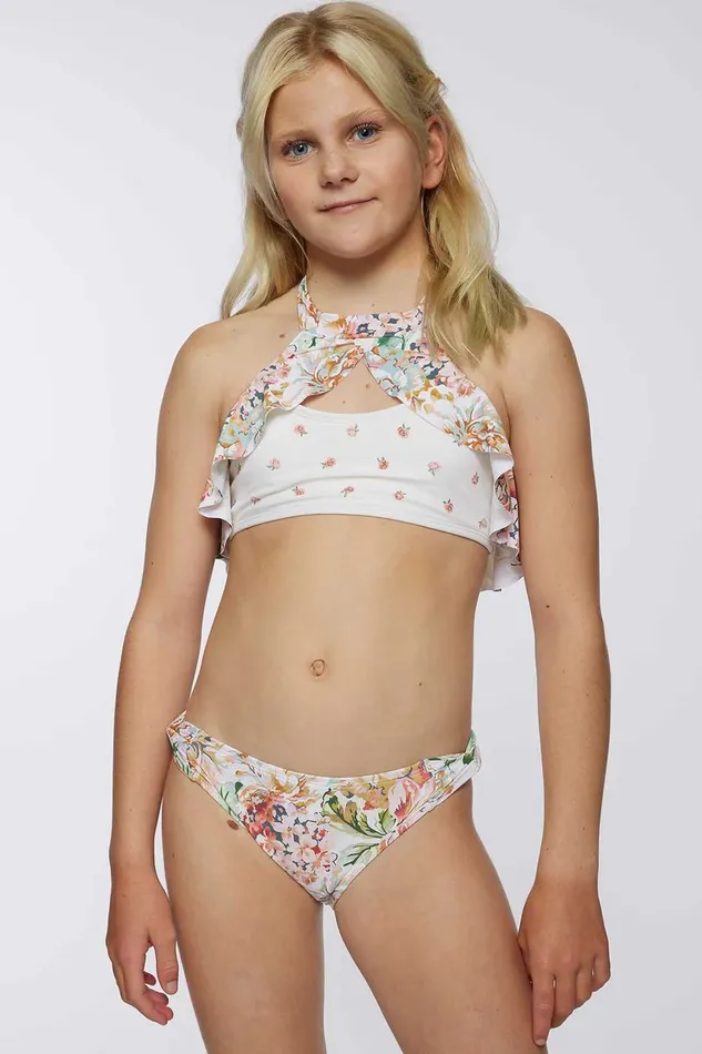 GIRL039S ARDEN FLORAL RUFFLE HINECK SWIM SET Kids O039NEILL Girl039S Sale
