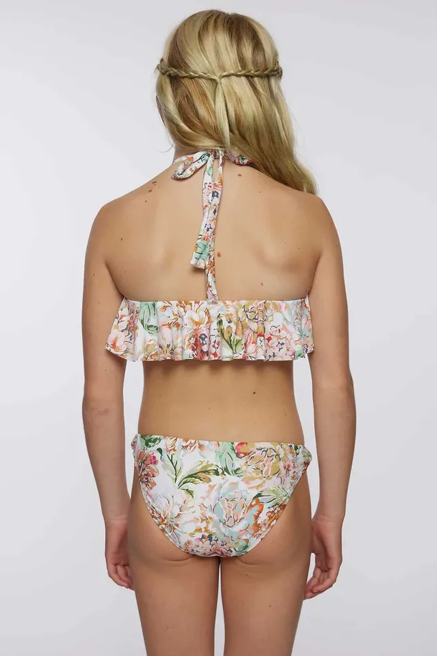 GIRL039S ARDEN FLORAL RUFFLE HINECK SWIM SET Kids O039NEILL Girl039S Sale