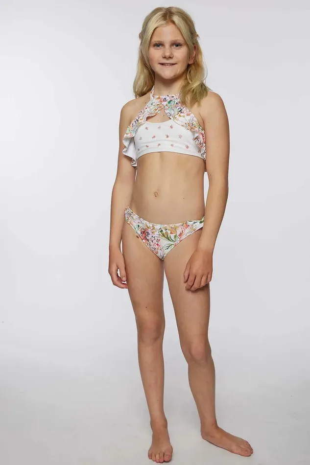 GIRL039S ARDEN FLORAL RUFFLE HINECK SWIM SET Kids O039NEILL Girl039S Sale