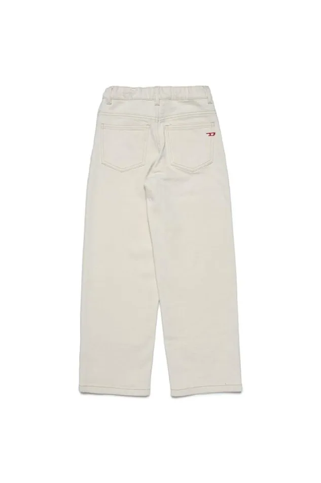 Girls 2000J White Diesel Jeans Girls 2000J White Diesel Jeans