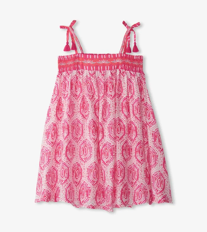 Girls Geo Mosaic Dress Hatley