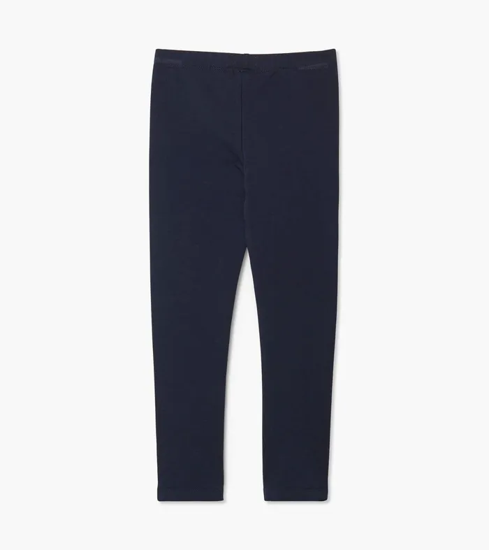 Girls Navy Cozy Leggings Hatley