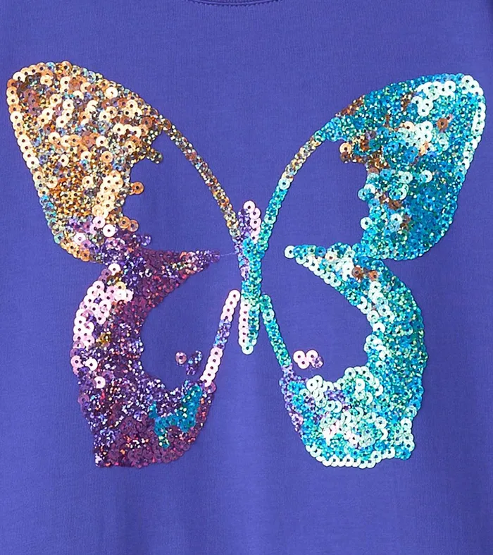 Girls Sequin Butterfly Skirt Dress Hatley
