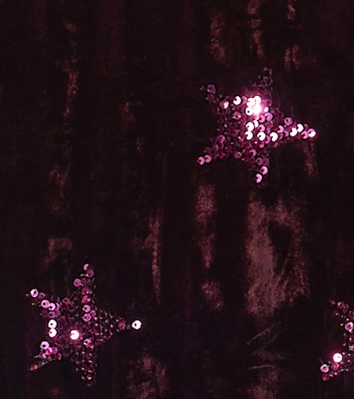 Girls Sequin Stars Velvet Dress Hatley