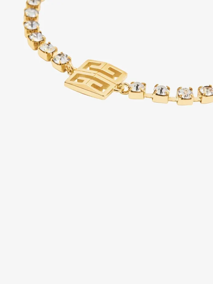 Givenchy 4G Bracelet In Metal With Crystals Golden Yellow Women Jewelry Givenchy 4G Bracelet In Metal With Crystals Golden Yellow Women Jewelry