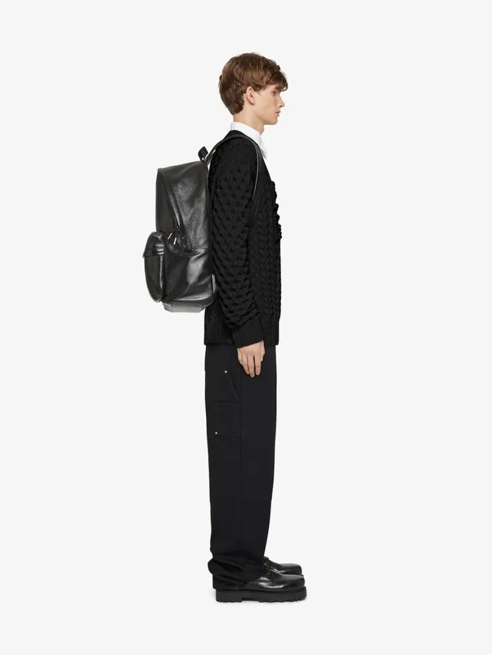 Givenchy 4G Cableknit Sweater Black Men Knitwear