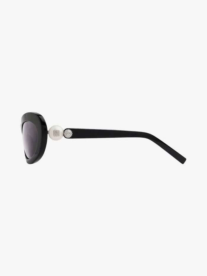 Givenchy 4G Pearl Sunglasses In Acetate With Crystals Black Women Sunglasses Givenchy 4G Pearl Sunglasses In Acetate With Crystals Black Women Sunglasses