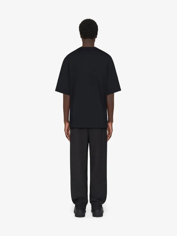 Givenchy 4G Tshirt In Cotton Black Men TShirts