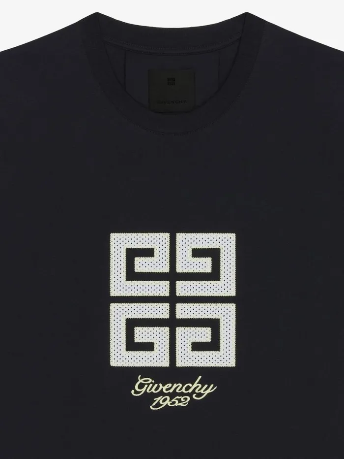 Givenchy 4G Tshirt In Cotton Black Men TShirts