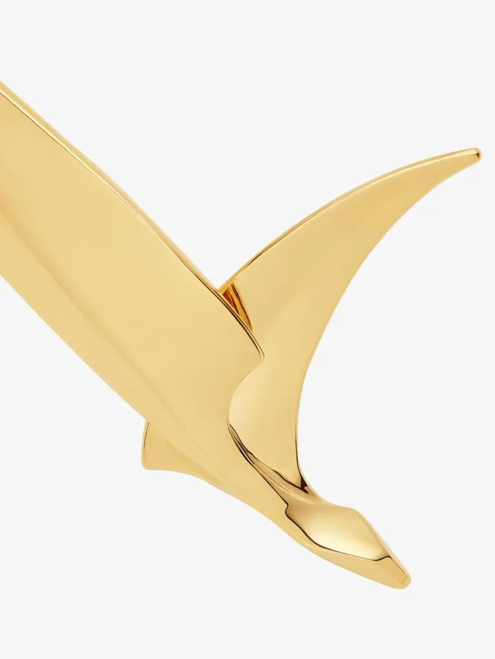Givenchy Bird Torque Necklace In Metal Golden Yellow Women Jewelry Givenchy Bird Torque Necklace In Metal Golden Yellow Women Jewelry