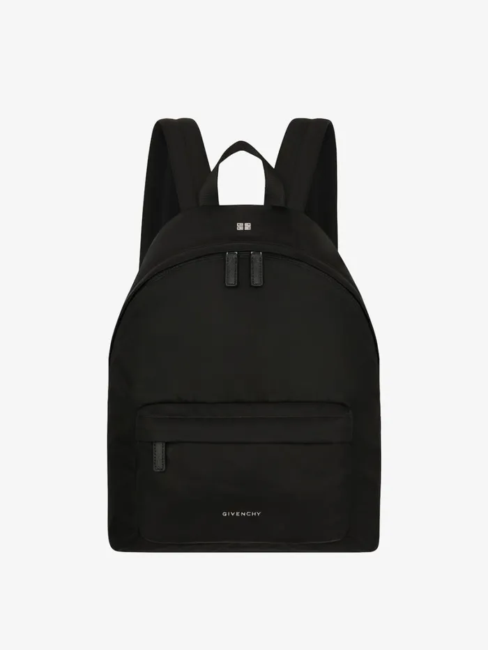 Givenchy Essential U Backpack In Nylon Black Men Backpacks