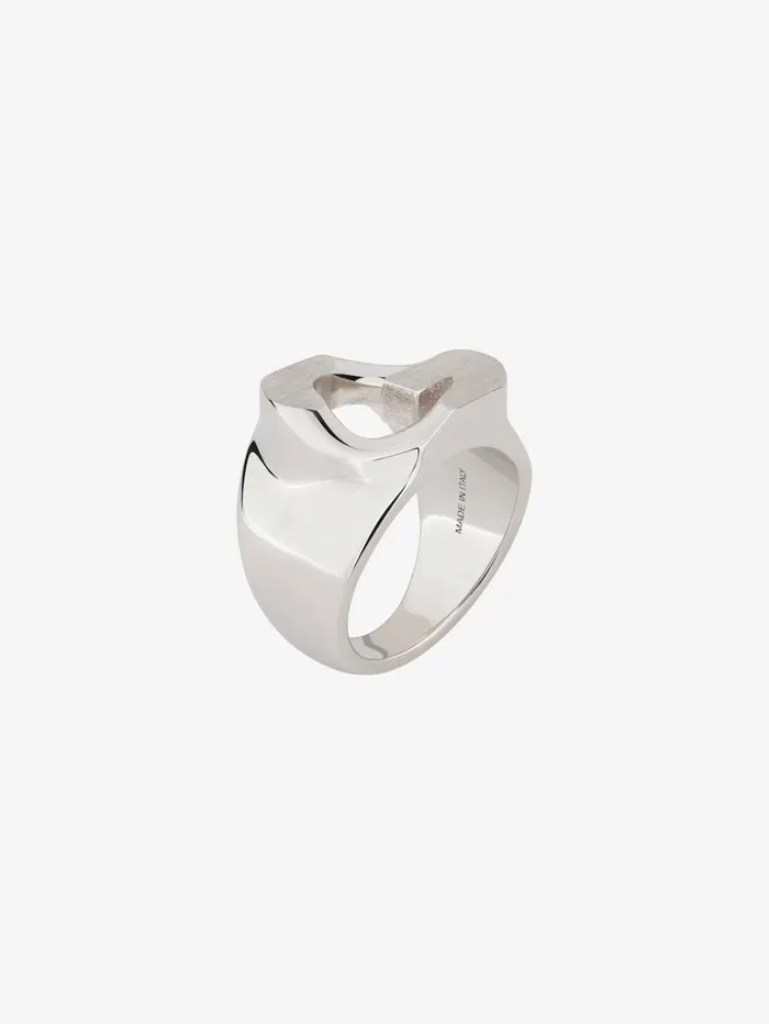 Givenchy G Chain Ring In Metal Silvery Men Jewelry Givenchy G Chain Ring In Metal Silvery Men Jewelry