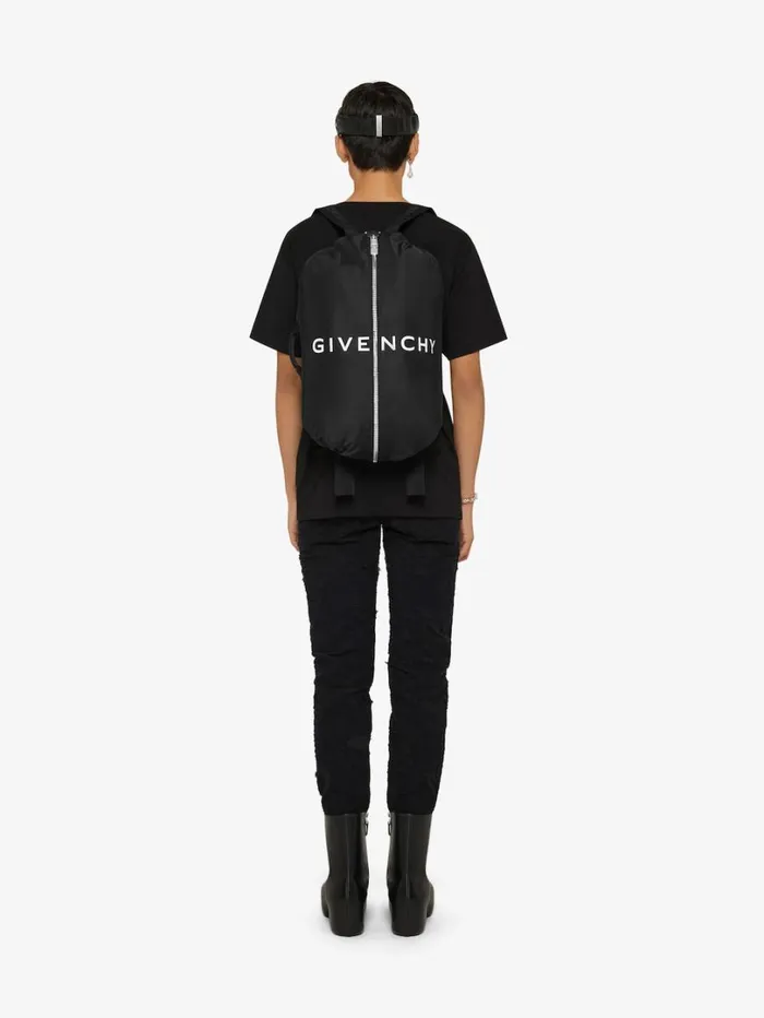 Givenchy GZip Backpack In Nylon Black Men Backpacks Givenchy GZip Backpack In Nylon Black Men Backpacks