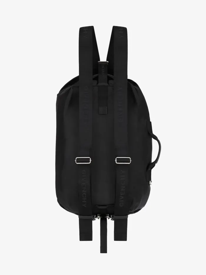 Givenchy GZip Backpack In Nylon Black Men Backpacks Givenchy GZip Backpack In Nylon Black Men Backpacks