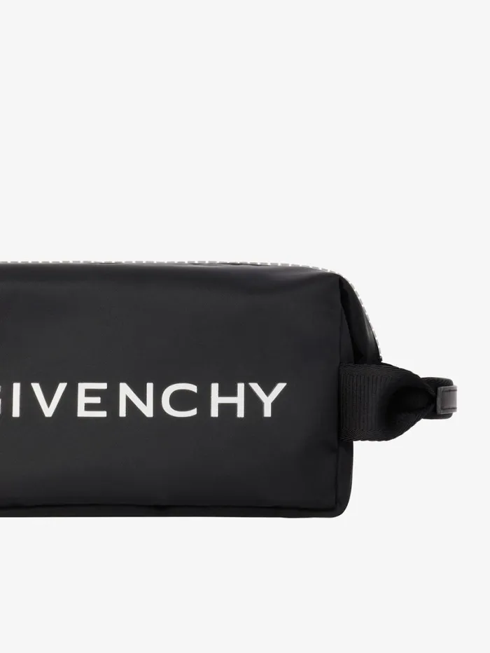 Givenchy GZip Toilet Pouch In Nylon Black Men Wallets and Card Holders Givenchy GZip Toilet Pouch In Nylon Black Men Wallets and Card Holders