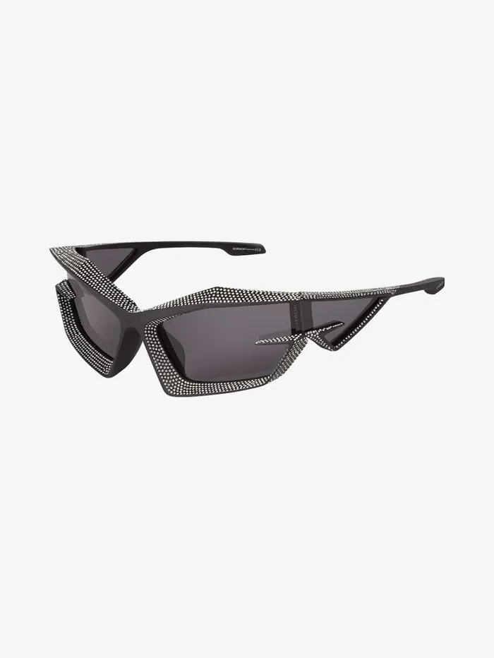 Givenchy Giv Cut Unisex Sunglasses With Crystals Black WomenMen Sunglasses