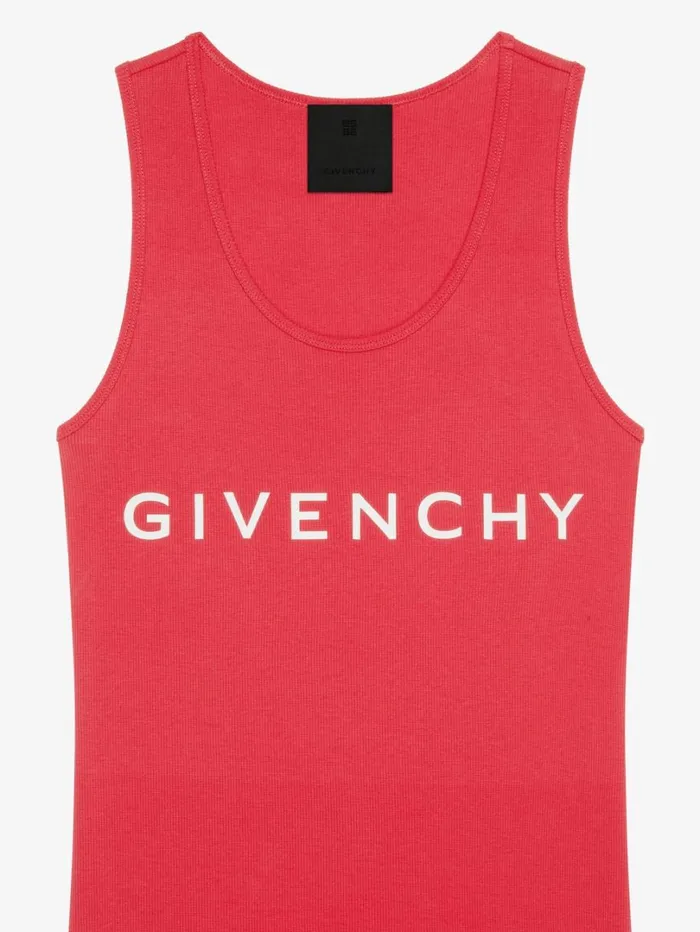 Givenchy GIVENCHY Archetype Tank Dress In Jersey Raspberry Women Dresses