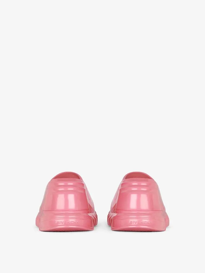 Givenchy Marshmallow Wedge Sandals In Iridescent Rubber Coral Women Slides and Sandals Givenchy Marshmallow Wedge Sandals In Iridescent Rubber Coral Women Slides and Sandals