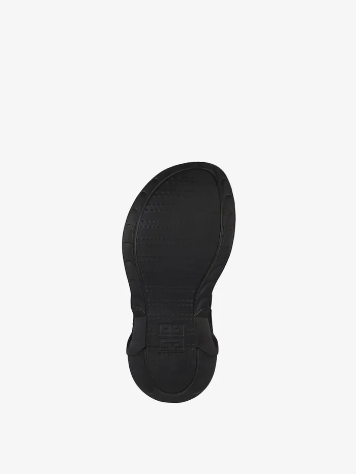 Givenchy Marshmallow Wedge Sandals In Rubber Black Women Slides and Sandals Givenchy Marshmallow Wedge Sandals In Rubber Black Women Slides and Sandals