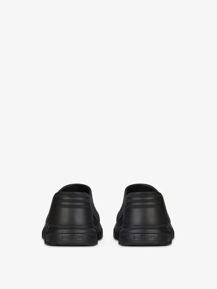 Givenchy Marshmallow Wedge Sandals In Rubber Black Women Slides and Sandals Givenchy Marshmallow Wedge Sandals In Rubber Black Women Slides and Sandals