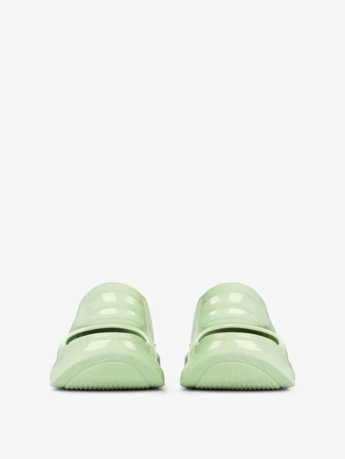 Givenchy Marshmallow Wedge Sandals In Rubber Pistachio Women Slides and Sandals Givenchy Marshmallow Wedge Sandals In Rubber Pistachio Women Slides and Sandals