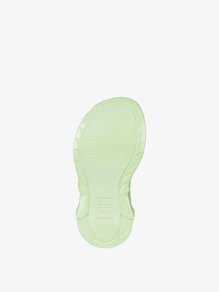 Givenchy Marshmallow Wedge Sandals In Rubber Pistachio Women Slides and Sandals Givenchy Marshmallow Wedge Sandals In Rubber Pistachio Women Slides and Sandals
