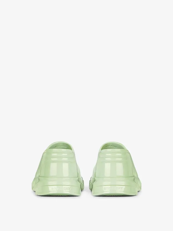 Givenchy Marshmallow Wedge Sandals In Rubber Pistachio Women Slides and Sandals Givenchy Marshmallow Wedge Sandals In Rubber Pistachio Women Slides and Sandals