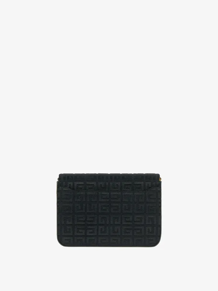 Givenchy Medium 4G Bag In 4G Embroidery With Chain Black Women Crossbody Bags Givenchy Medium 4G Bag In 4G Embroidery With Chain Black Women Crossbody Bags