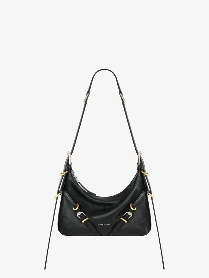 Givenchy Mini Voyou Bag In Leather Black Women Crossbody Bags