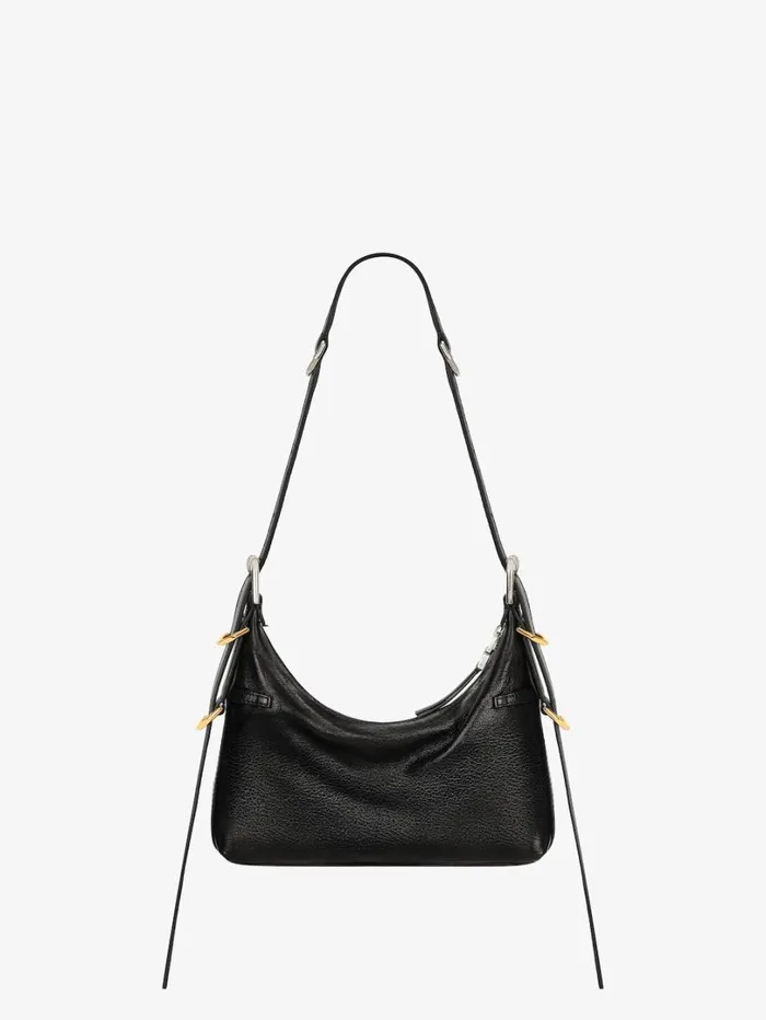 Givenchy Mini Voyou Bag In Leather Black Women Crossbody Bags Givenchy Mini Voyou Bag In Leather Black Women Crossbody Bags