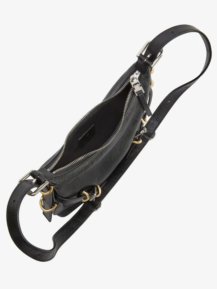 Givenchy Mini Voyou Bag In Leather Black Women Crossbody Bags Givenchy Mini Voyou Bag In Leather Black Women Crossbody Bags