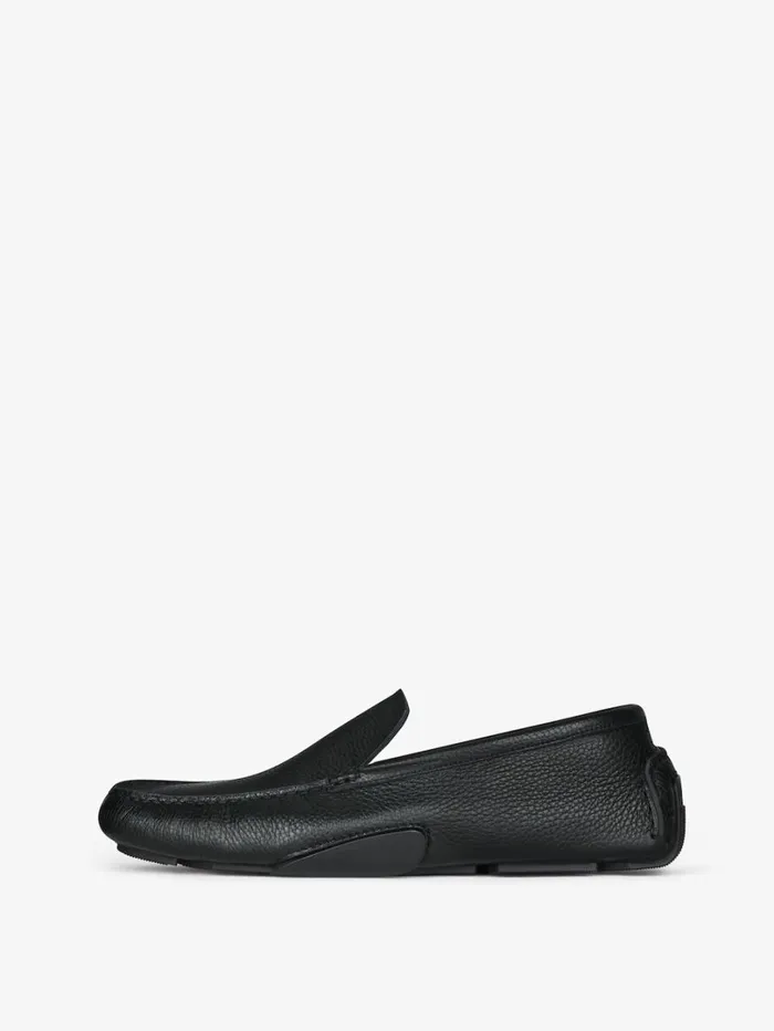 Givenchy Mr G Driver Loafers In Leather Black Men Boots and Loafers Givenchy Mr G Driver Loafers In Leather Black Men Boots and Loafers