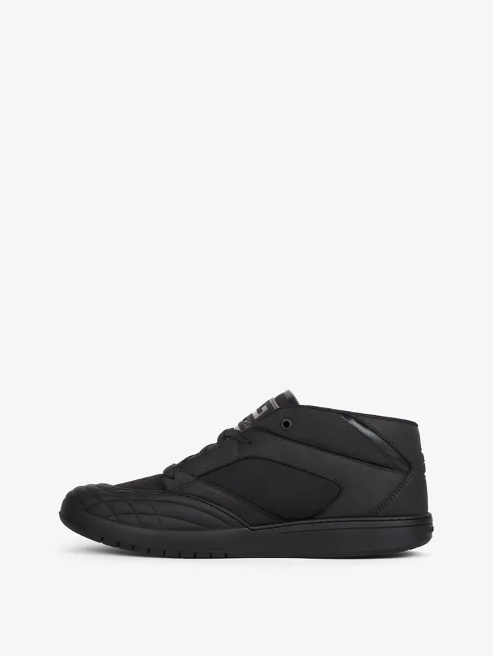 Givenchy Skate Sneakers In Nubuck And Synthetic Fiber Black Men Sneakers