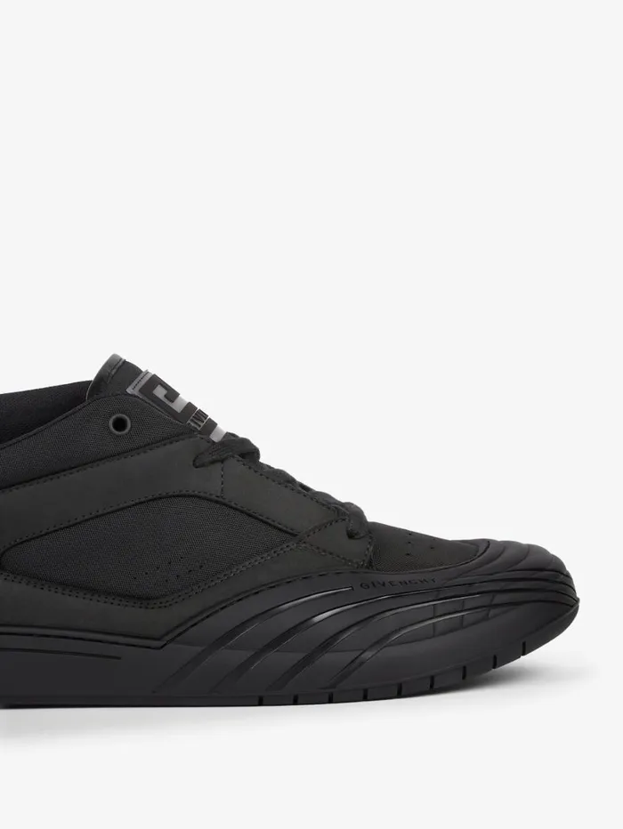 Givenchy Skate Sneakers In Nubuck And Synthetic Fiber Black Men Sneakers