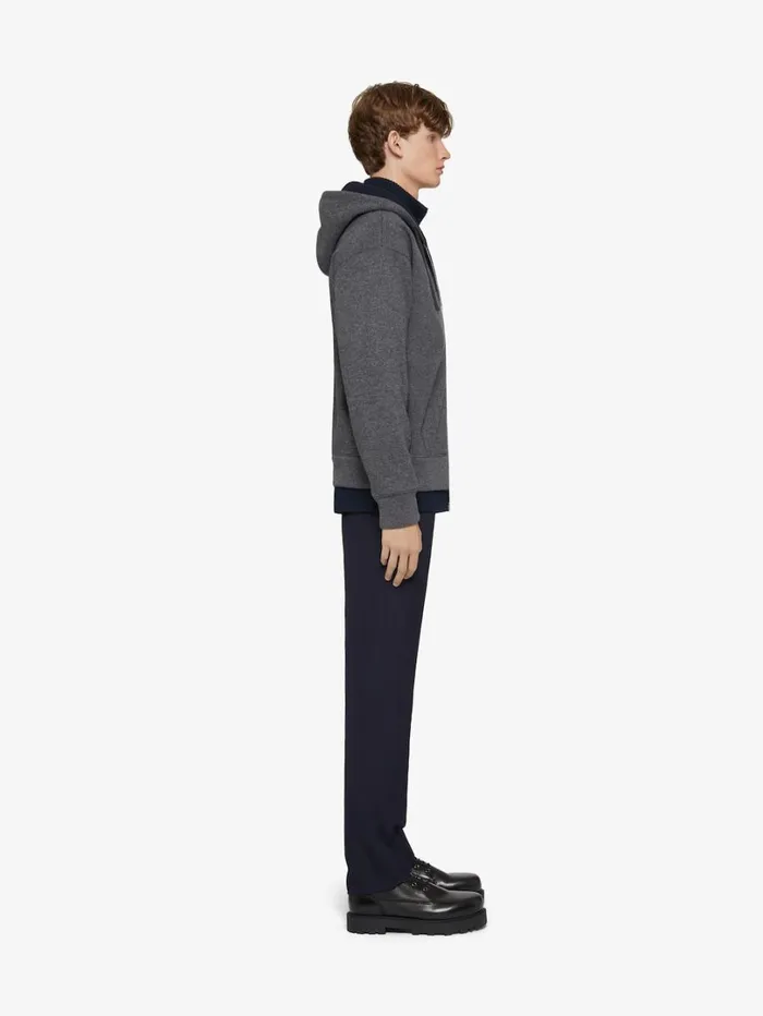 Givenchy Slim Fit Tailored Pants In Wool Navy Men Pants and Shorts