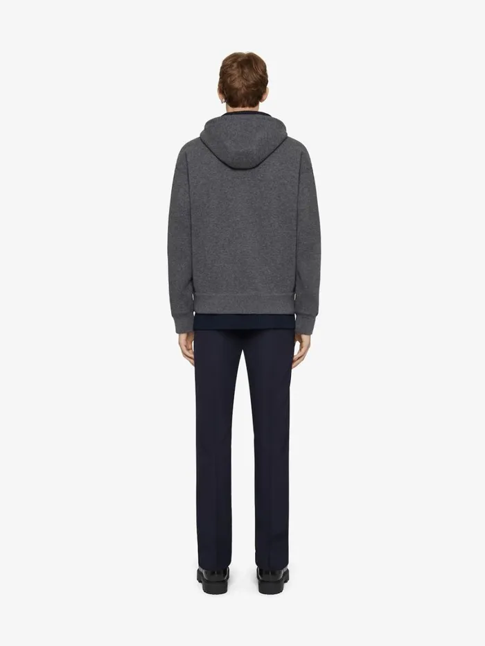 Givenchy Slim Fit Tailored Pants In Wool Navy Men Pants and Shorts