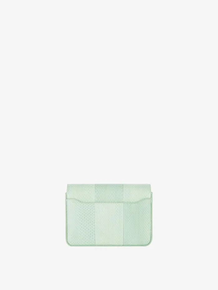 Givenchy Small 4G Bag In Ayers With Chain Celadon Women Crossbody Bags Givenchy Small 4G Bag In Ayers With Chain Celadon Women Crossbody Bags