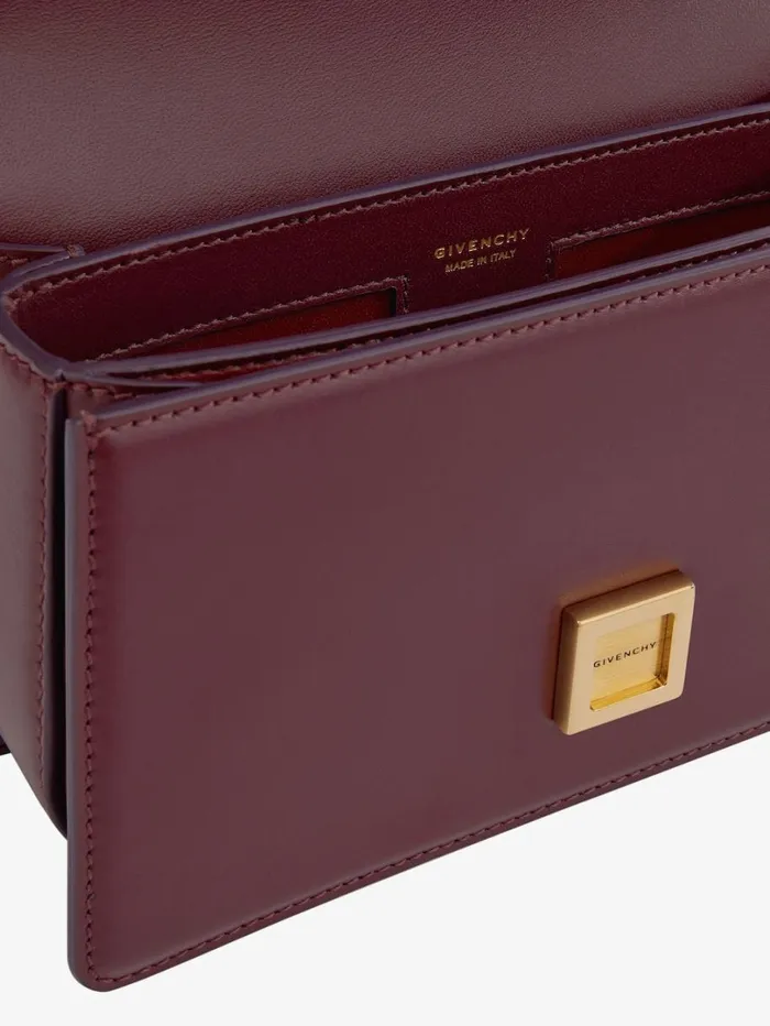Givenchy Small 4G Bag In Leather With Chain Oxblood Red Women Crossbody Bags Givenchy Small 4G Bag In Leather With Chain Oxblood Red Women Crossbody Bags