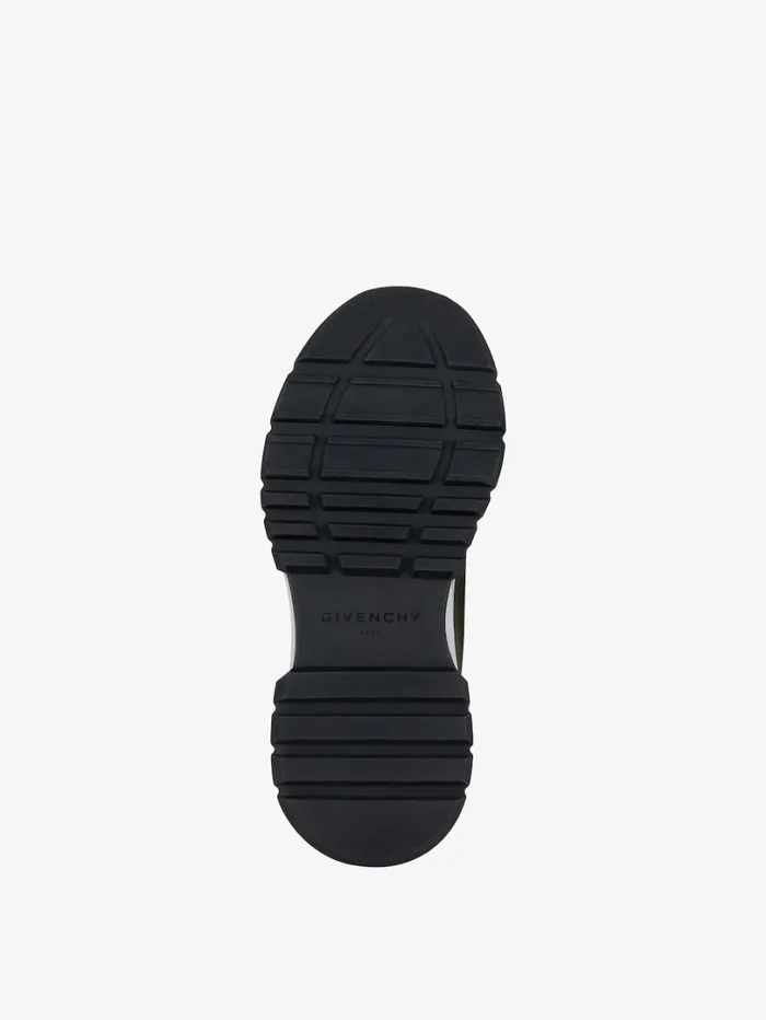 Givenchy Spectre Runner Sneakers In Synthetic Fiber With Zip Khakiblack Men Sneakers Givenchy Spectre Runner Sneakers In Synthetic Fiber With Zip Khakiblack Men Sneakers