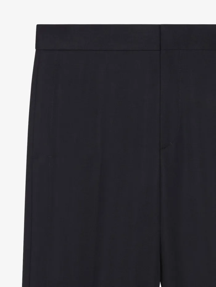 Givenchy Tailored Pants In Wool Black Men Pants and Shorts