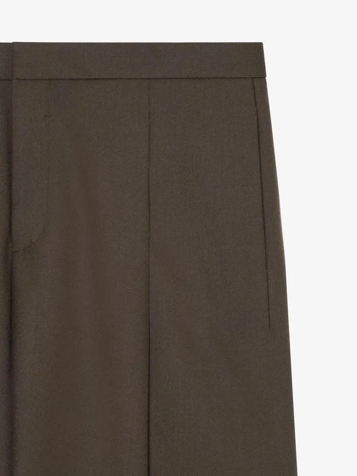 Givenchy Tailored Pants In Wool Military Green Men Pants and Shorts Givenchy Tailored Pants In Wool Military Green Men Pants and Shorts