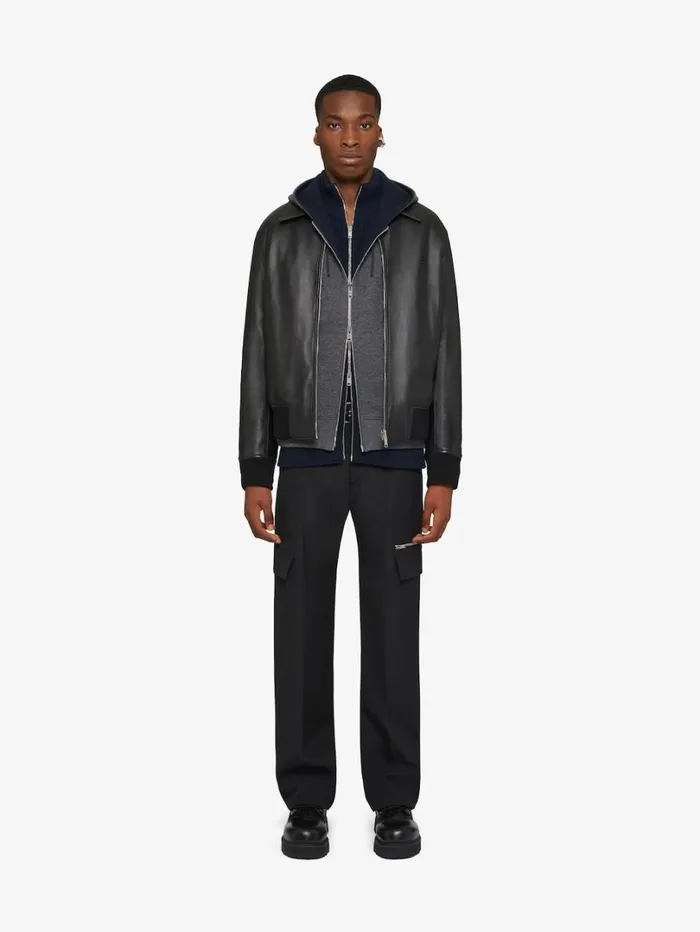 Givenchy Tailored Pants In Wool With Pocket Details Black Men Pants and Shorts