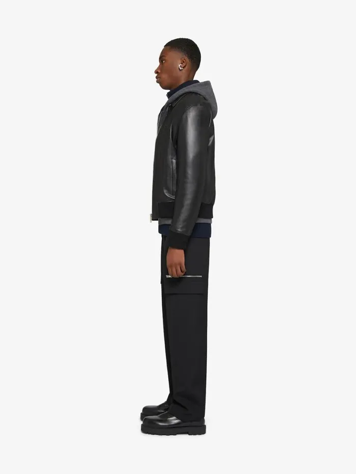 Givenchy Tailored Pants In Wool With Pocket Details Black Men Pants and Shorts