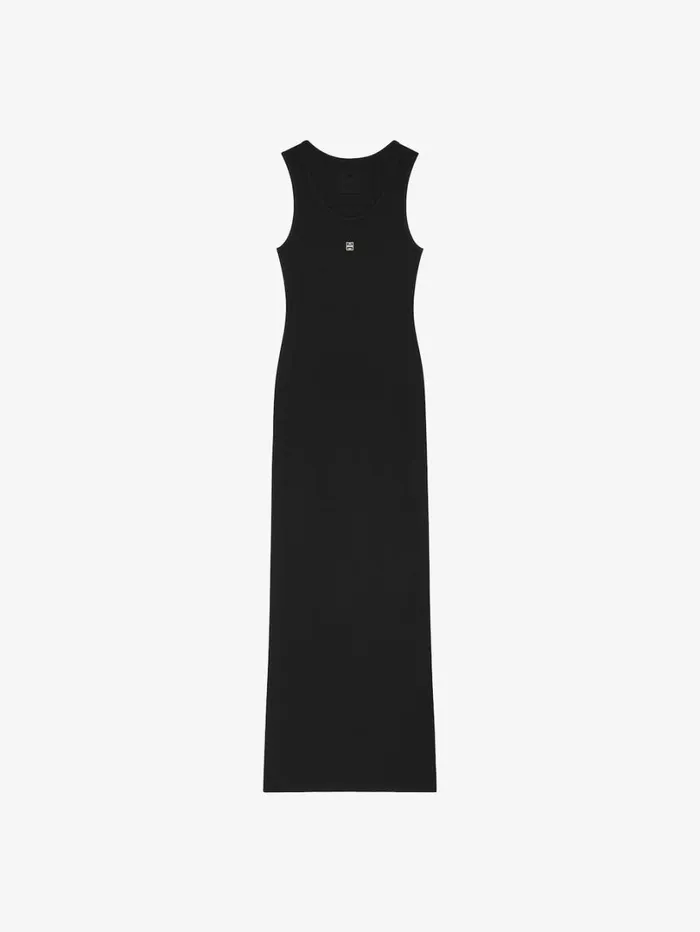Givenchy Tank Dress In Knit Black Women Dresses